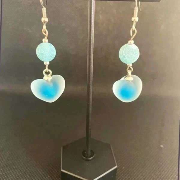 Boucles d’oreilles plaque argent neuves jamais portees – boucle d’oreille fantaisie